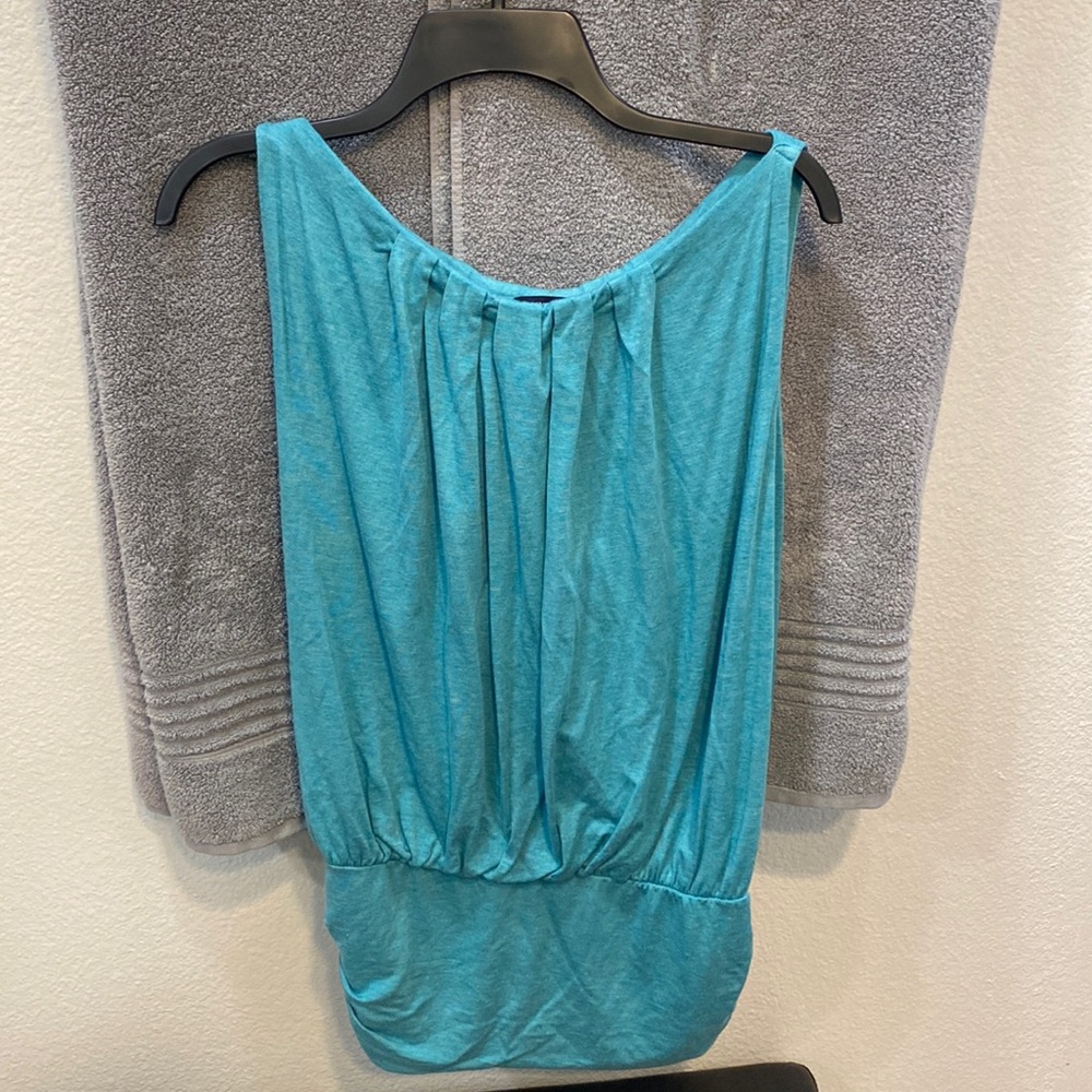 Sweater like top, teal